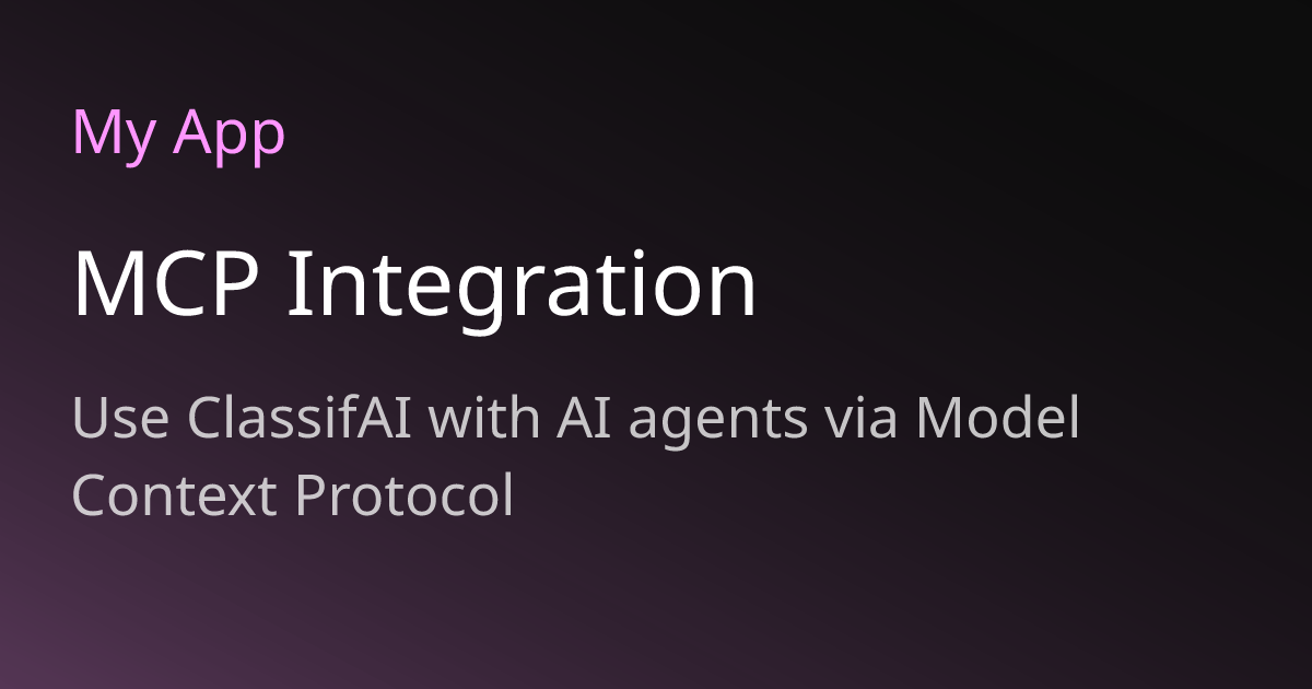 MCP Integration | ClassifAI
